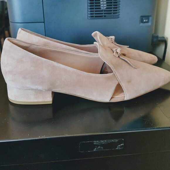 Cole Haan Women's Viola Skimmer Suede Flats, Colour Whisky, Size 10B - Picture 5 of 7